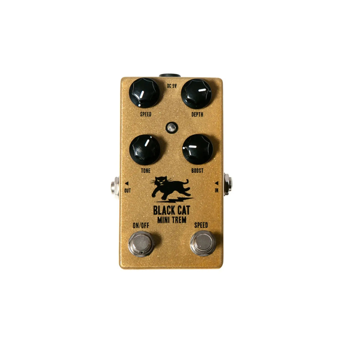 Black Cat Mini Trem Tremolo / Clean Boost Pedal - (Re-Loved) Pedals Black Cat Art of Guitar
