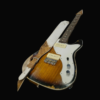 Blue Bell Straps Johnson - Cowhide Guitar Straps Blue Bell Art of Guitar