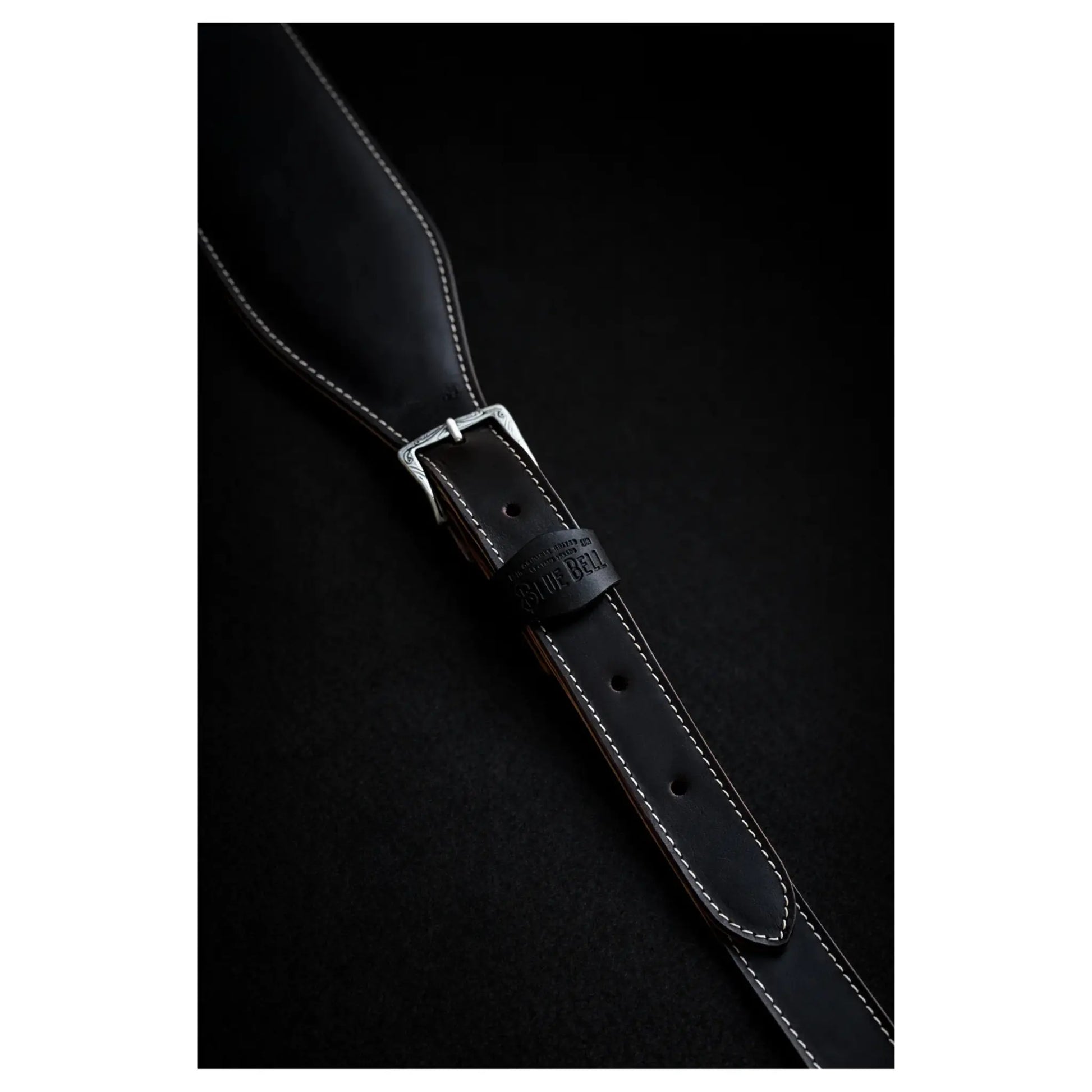 Blue Bell Straps Johnson Pure Aniline - Dark Coffee Guitar Straps Blue Bell Art of Guitar
