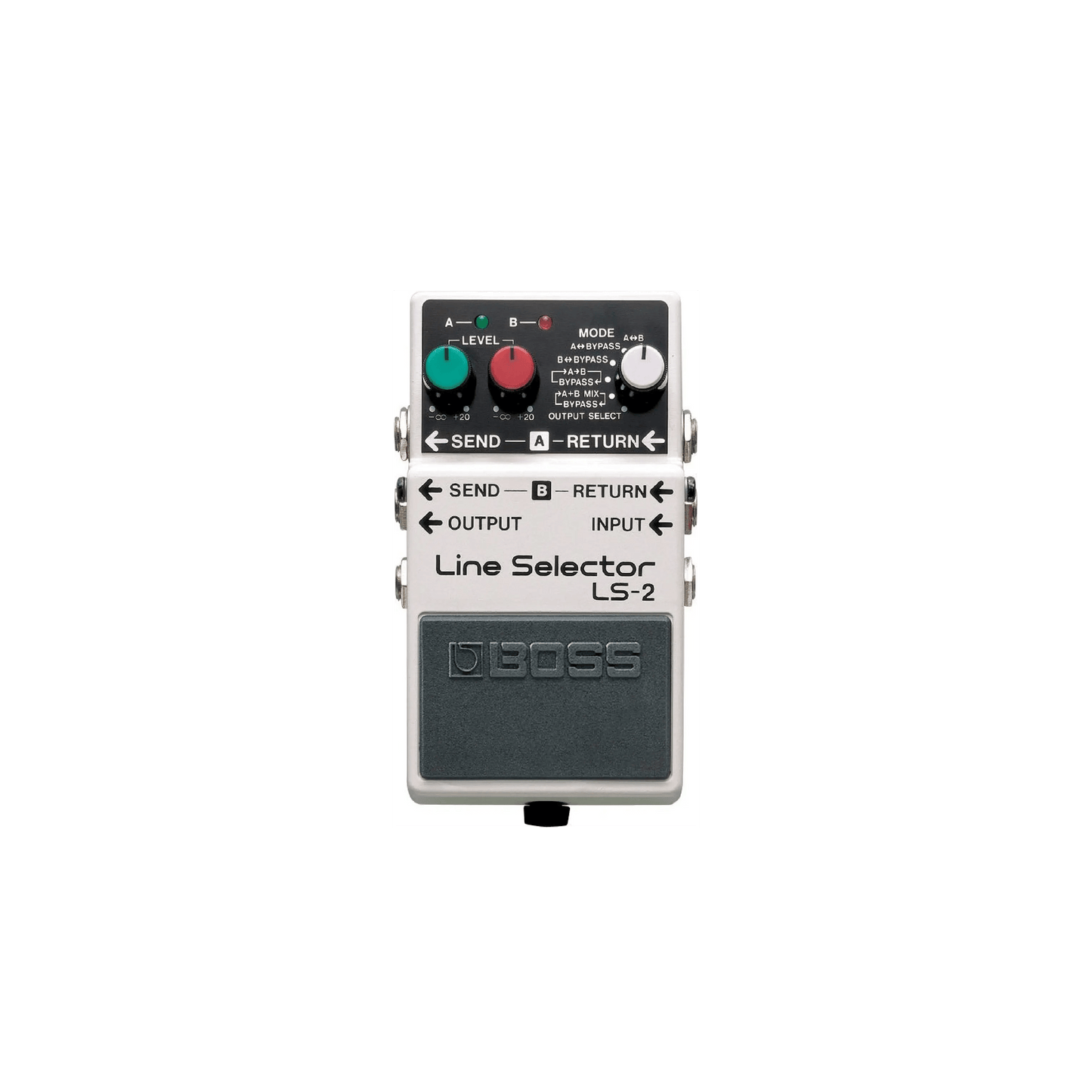 Boss Line Selector LS-2 Pedal - Art of Guitar Boss Line Selector LS-2 Pedal - Art of Guitar
