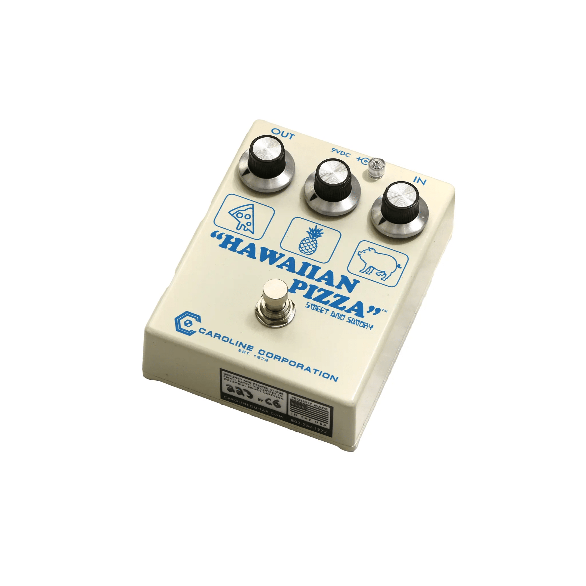 Caroline Corporation Hawaiian Pizza - (Pre-Owned) Pedals Caroline Guitars Art of Guitar