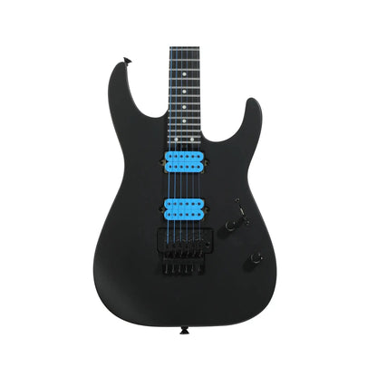Charvel Custom Shop Handbuilt USA Special Edition DK24 Electric Guitar - Blue on Black Electric Guitars Charvel Art of Guitar