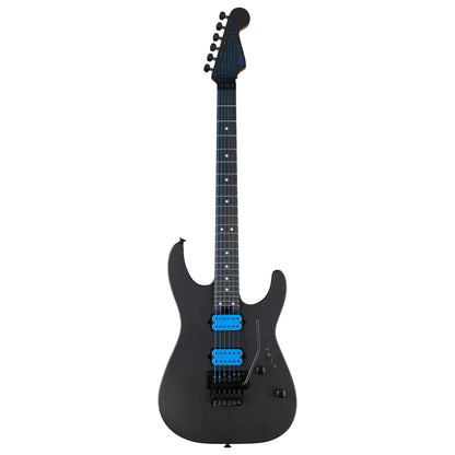 Charvel Custom Shop Handbuilt USA Special Edition DK24 Electric Guitar - Blue on Black Electric Guitars Charvel Art of Guitar