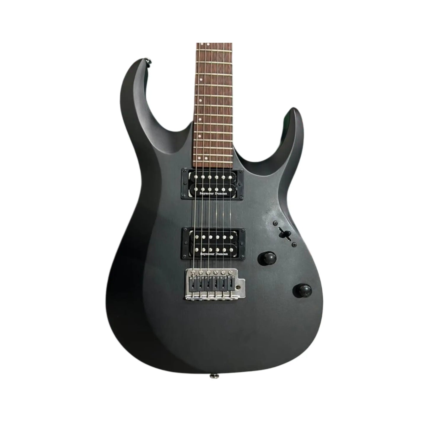 Cort X100 Electric Guitar – Black – Upgraded w/ Seymour Duncan Humbuckers & Gotoh Tuners Electric Guitars CORT Art of Guitar