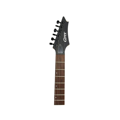 Cort X100 Electric Guitar – Black – Upgraded w/ Seymour Duncan Humbuckers & Gotoh Tuners Electric Guitars CORT Art of Guitar