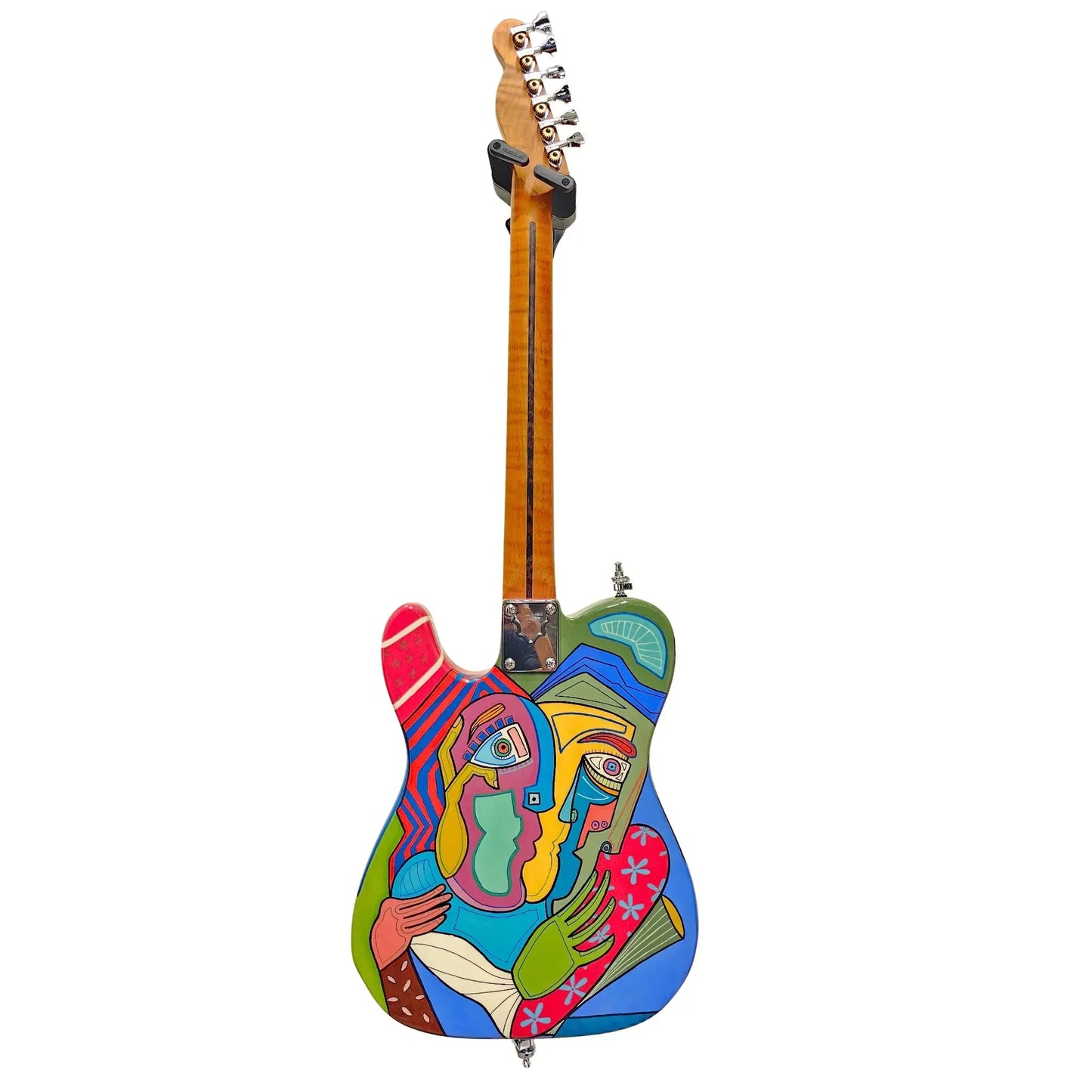 Custom Hand-Painted Telecaster Style – One of a Kind Electric Guitars Consignment Art of Guitar