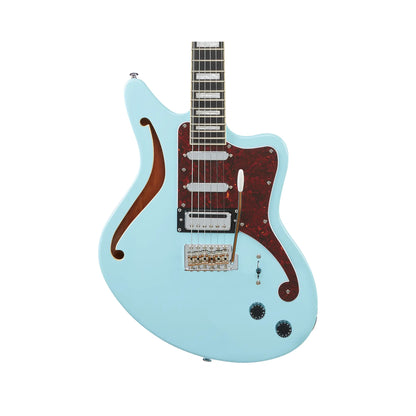 D'Angelico Premier Bedford SH Sky Blue (Re-loved) Electric Guitars D'Angelico Premier Art of Guitar