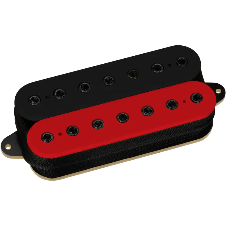DiMarzio DP720 D Activator 7 String Bridge Humbucker - Black/Red Guitar Accessories DiMarzio Art of Guitar