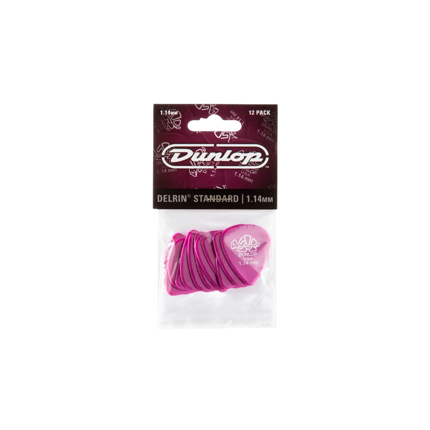 Dunlop DEL 500 STD-12/PLYPK 1.14 mm Guitar Picks Dunlop Art of Guitar