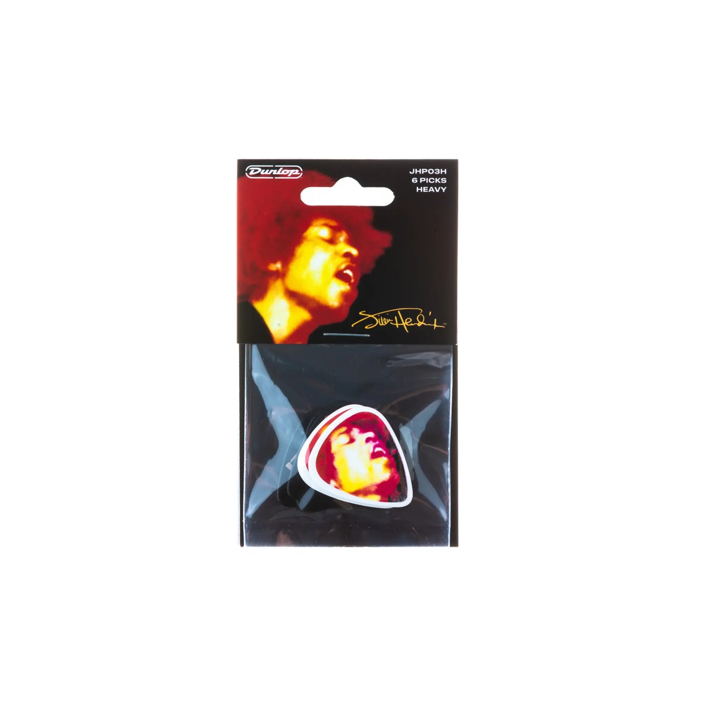 Dunlop HENDRIX ELECTRIC LADYLAND-6/PLYPK H Guitar Picks Dunlop Art of Guitar