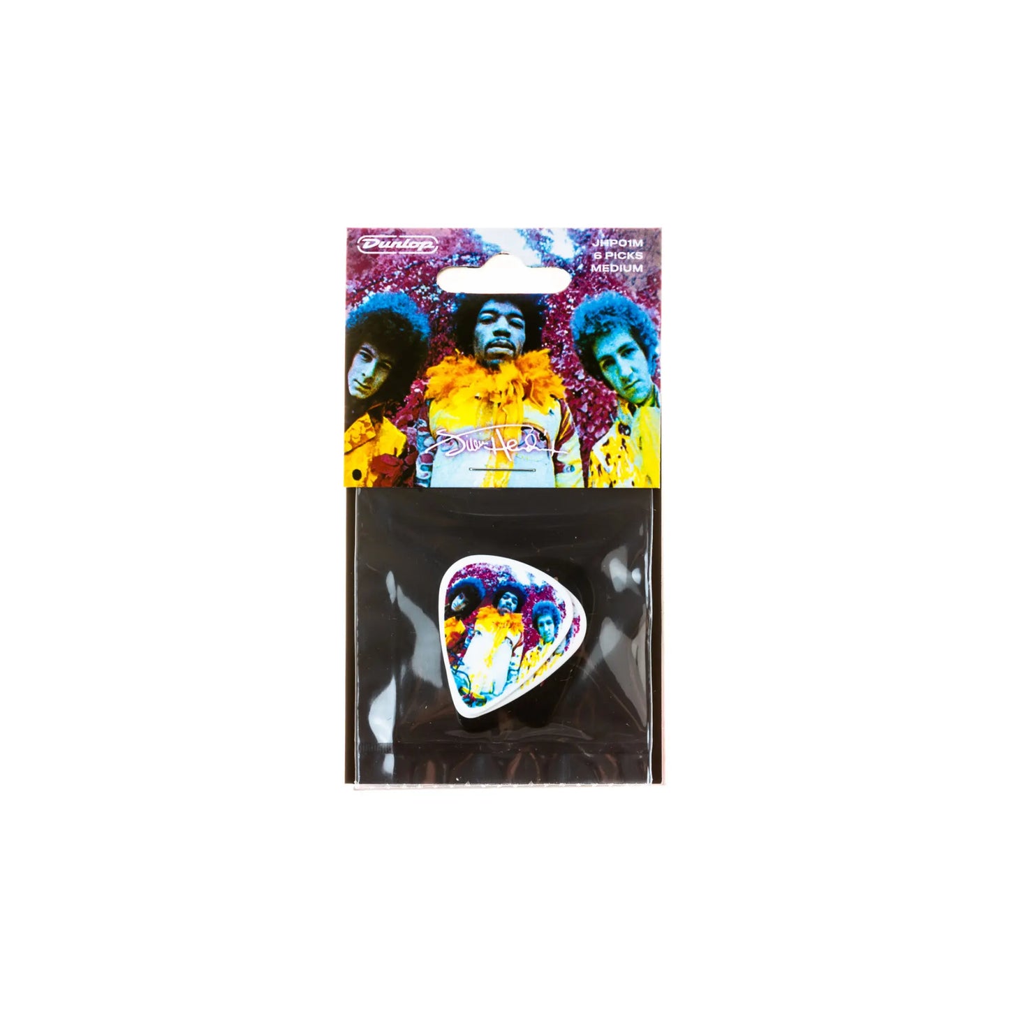 Dunlop HENDRIX EXPERIENCED?-6/PLYPK M Guitar Picks Dunlop Art of Guitar