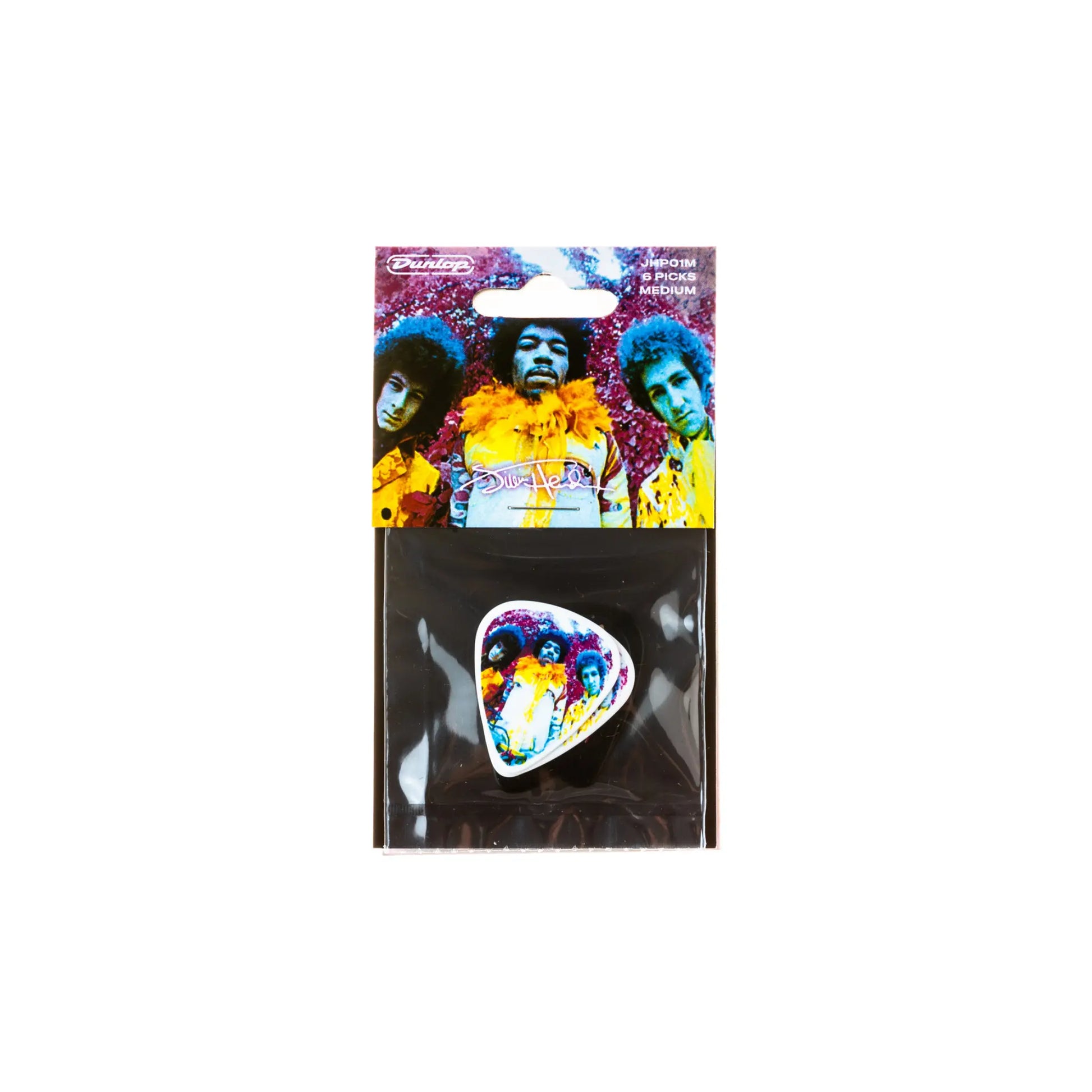 Dunlop HENDRIX EXPERIENCED?-6/PLYPK M Guitar Picks Dunlop Art of Guitar