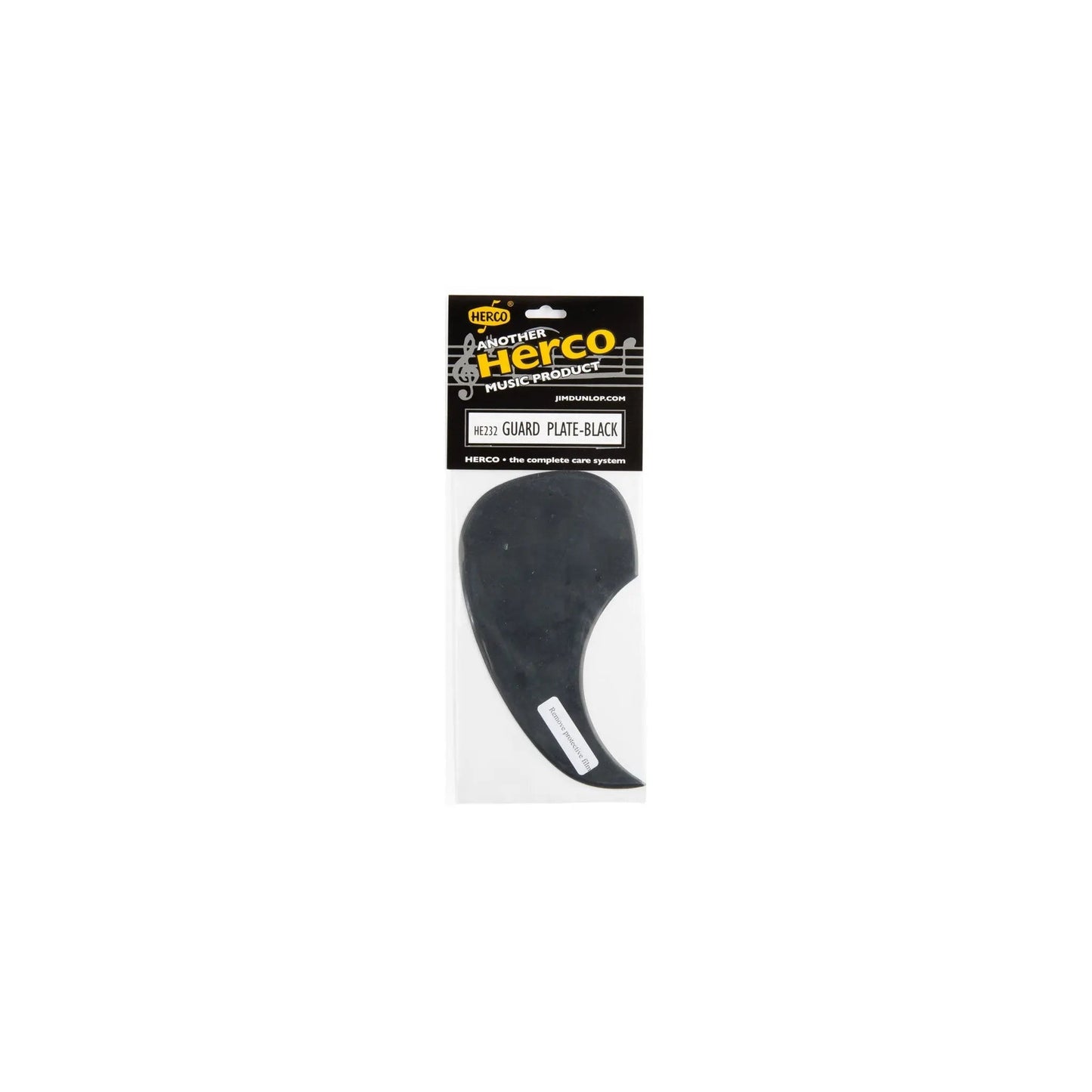 Dunlop Herco HE 232 Guard  Plate Black  Art of Guitar Art of Guitar