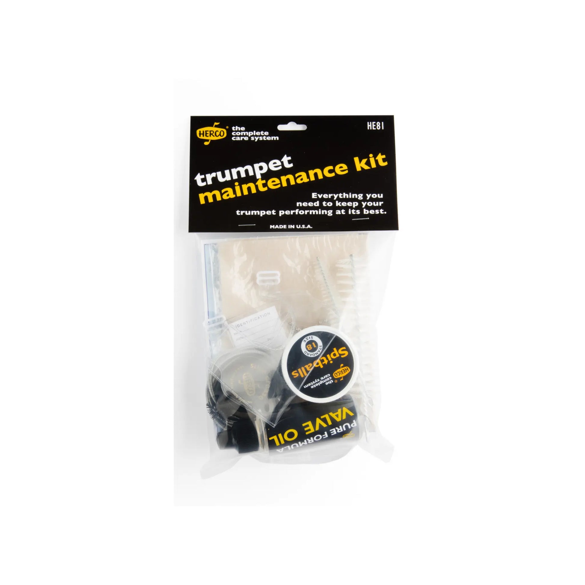 Dunlop Herco HE81 Trumpet Maintenance Kit Misc Accessories Dunlop Art of Guitar