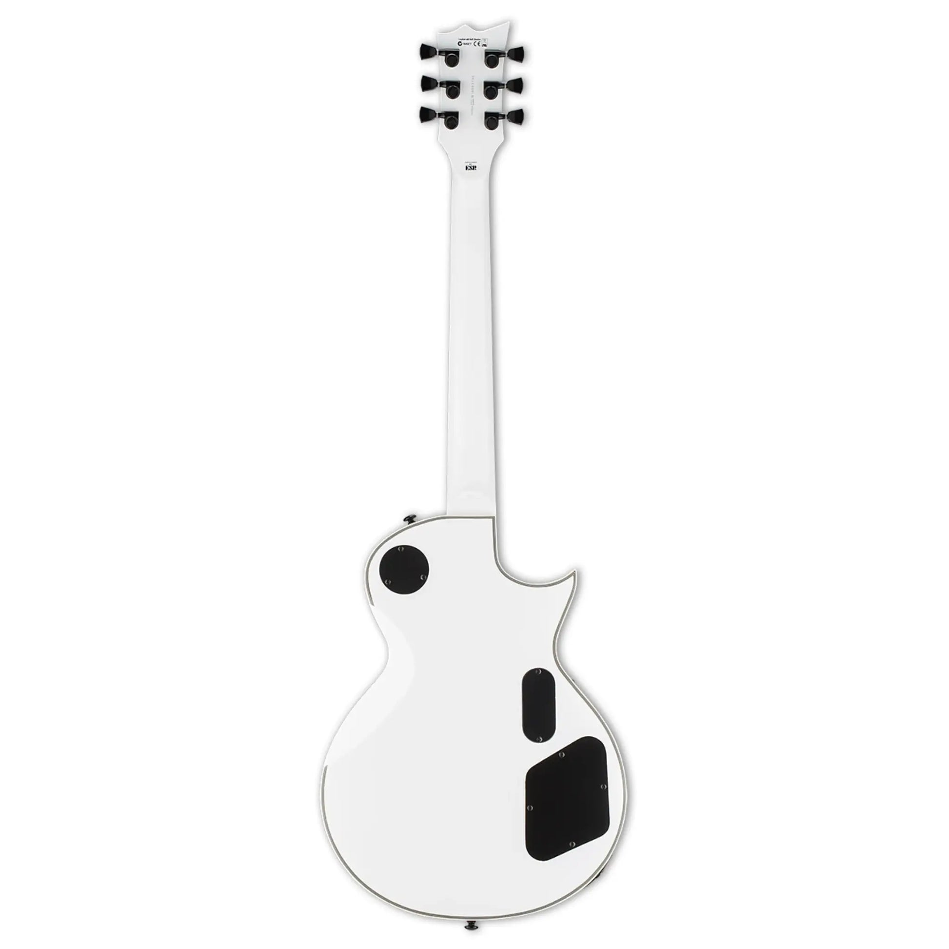 ESP LTD Iron Cross James Hetfield Signature Electric Guitar – Snow White with Black Stripes - (Re-Loved) Electric Guitars ESP LTD Art of Guitar