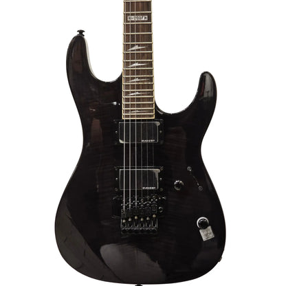 ESP LTD M-200FM Electric Guitar - See Thru Black Electric Guitars ESP LTD Art of Guitar