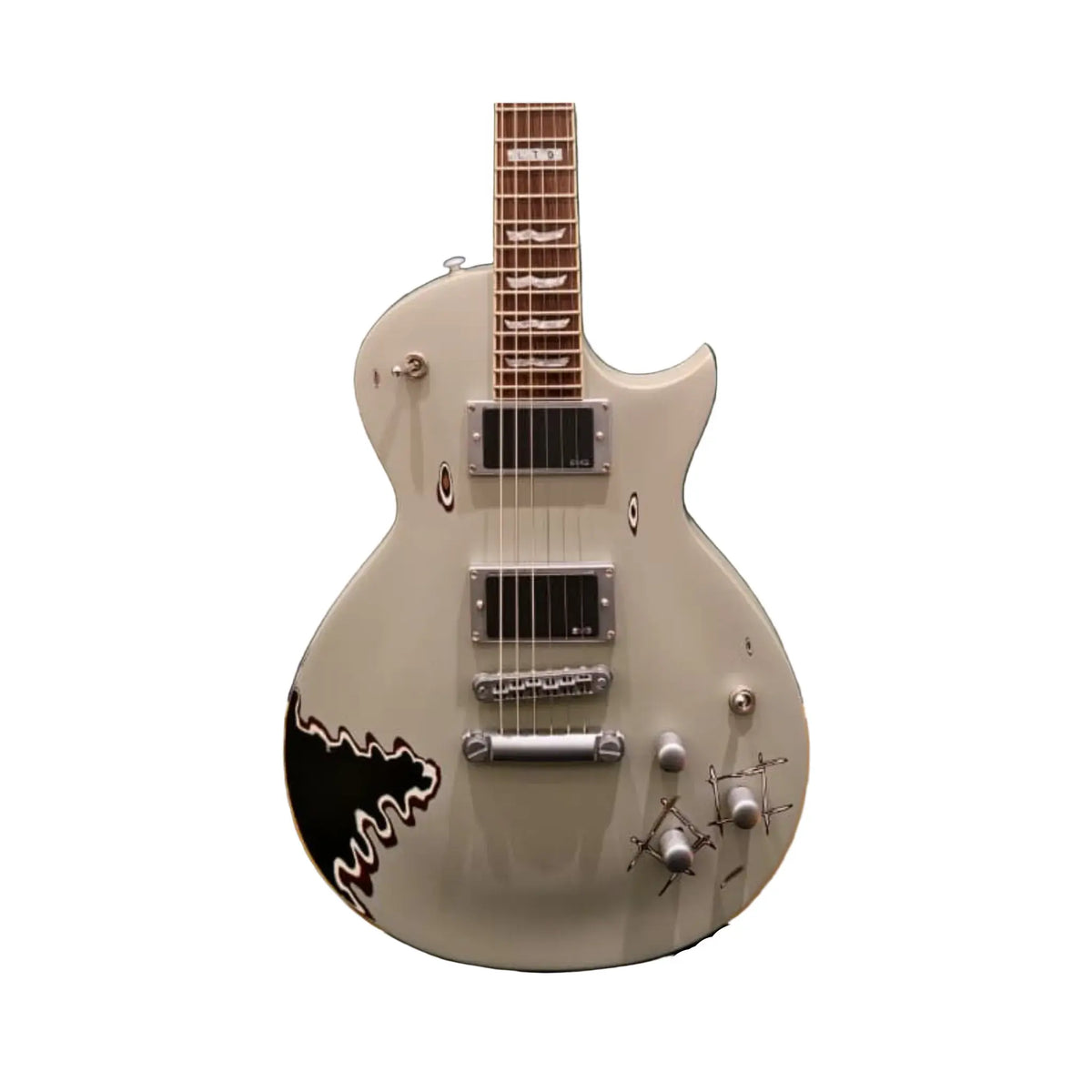 ESP LTD Truckster James Hetfield Signature Electric Guitar - Primer Gray Satin (Re-Loved) Electric Guitars ESP Art of Guitar