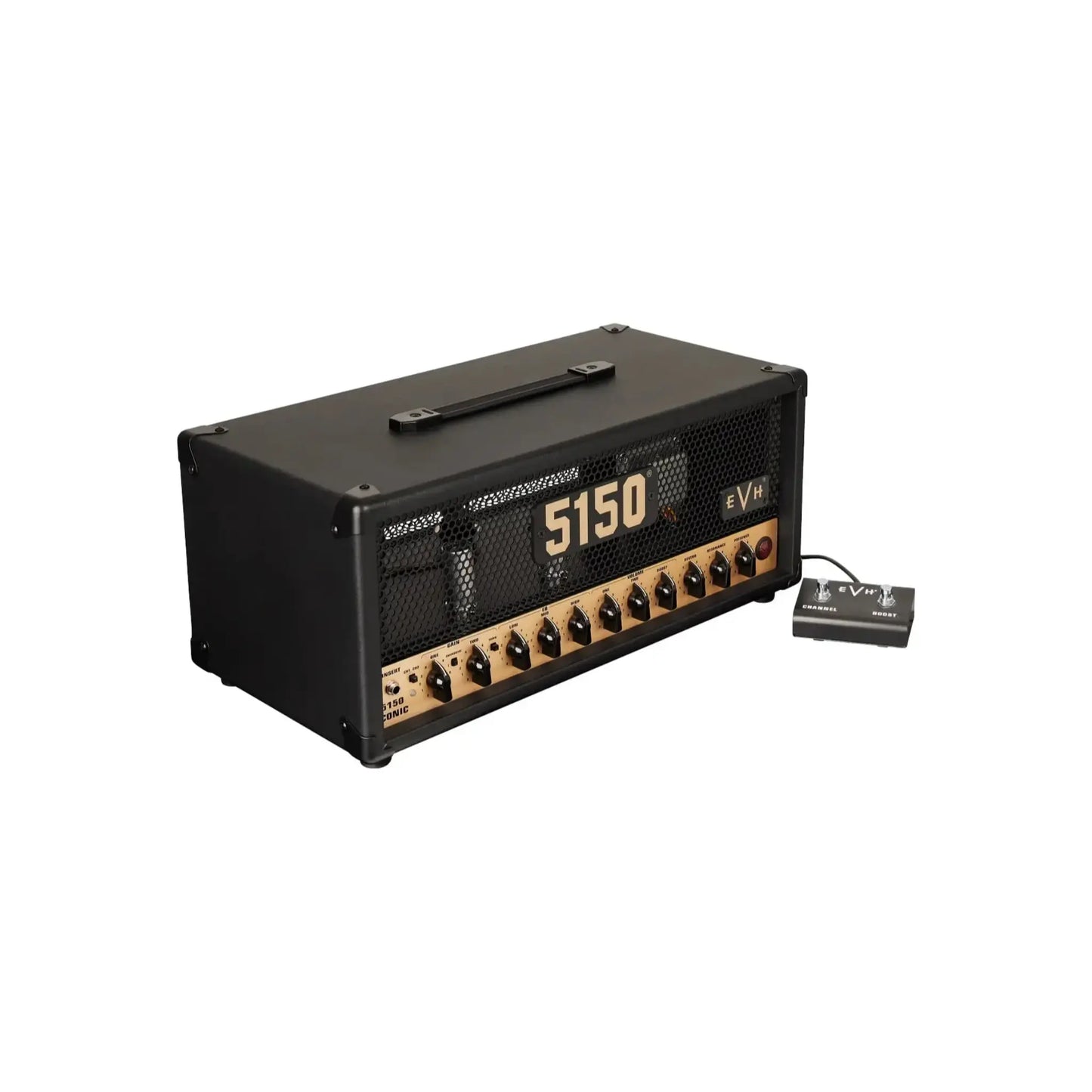 EVH 5150 Iconic Series 15W EL34 Head, Black Guitar Amplifiers EVH Art of Guitar