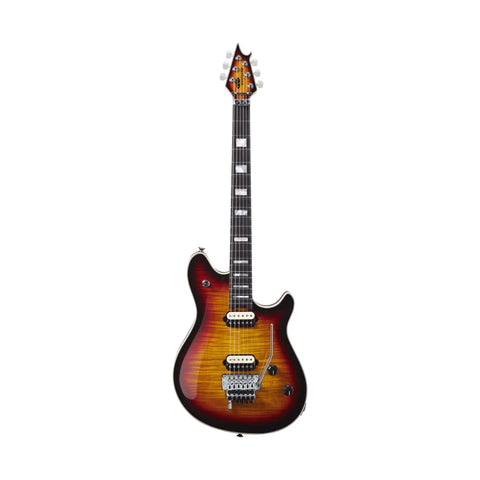 EVH Wolfgang® USA, Ebony Fingerboard, 5A Flame Top, 3-Tone Burst Electric Guitars Charvel Art of Guitar