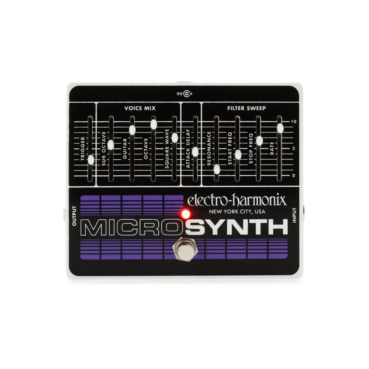 Electro-Harmonix Micro Synth Analog Guitar Synthesizer Pedal - (Re-Loved) Pedals Electro Harmonix Art of Guitar