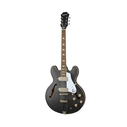Epiphone Casino Worn-Worn Ebony Electric Guitar Electric Guitars Epiphone Art of Guitar