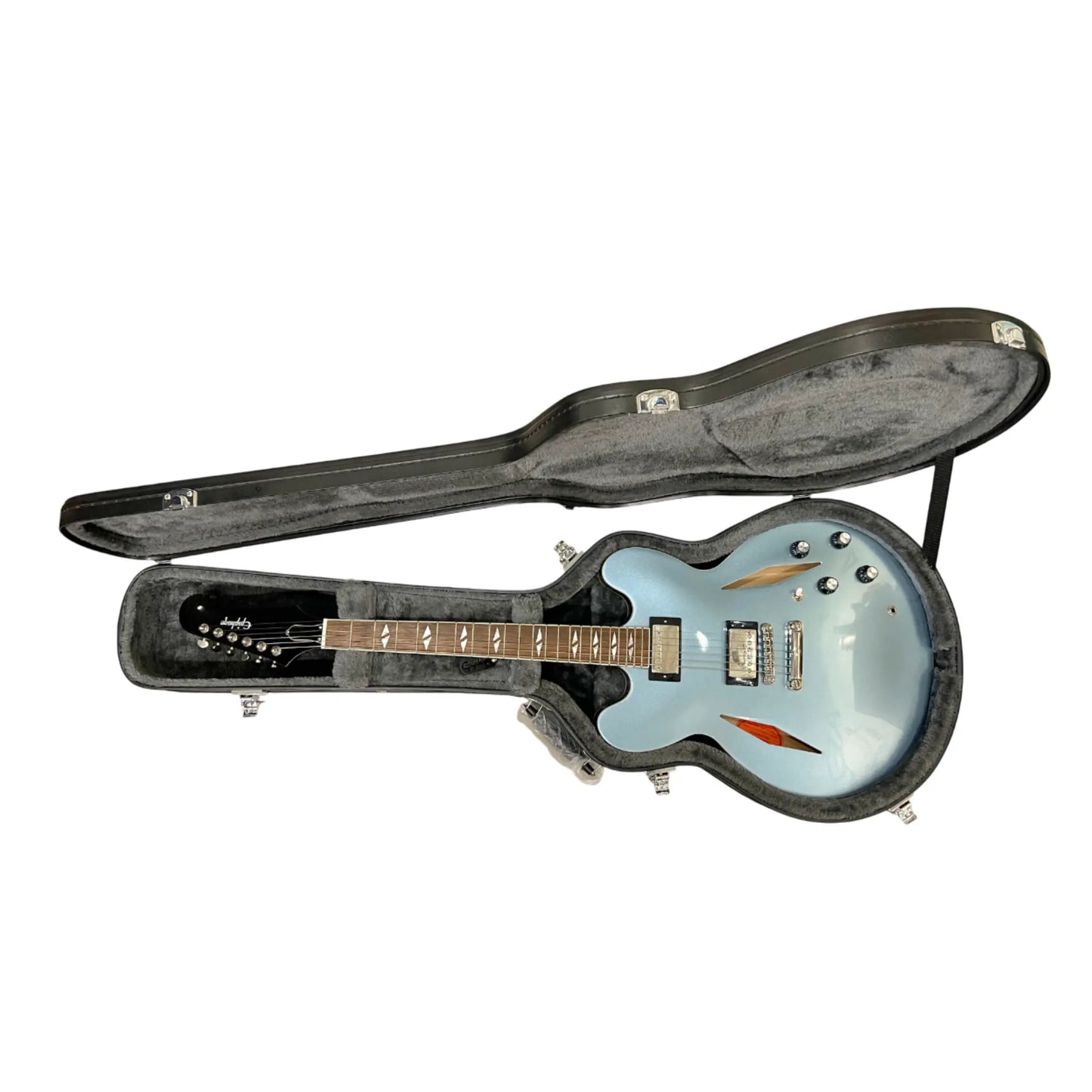 Epiphone Dave Grohl Signature DG-335,Proprietary Humbucker - Pelham Blue (Re-loved) Electric Guitars Epiphone Art of Guitar