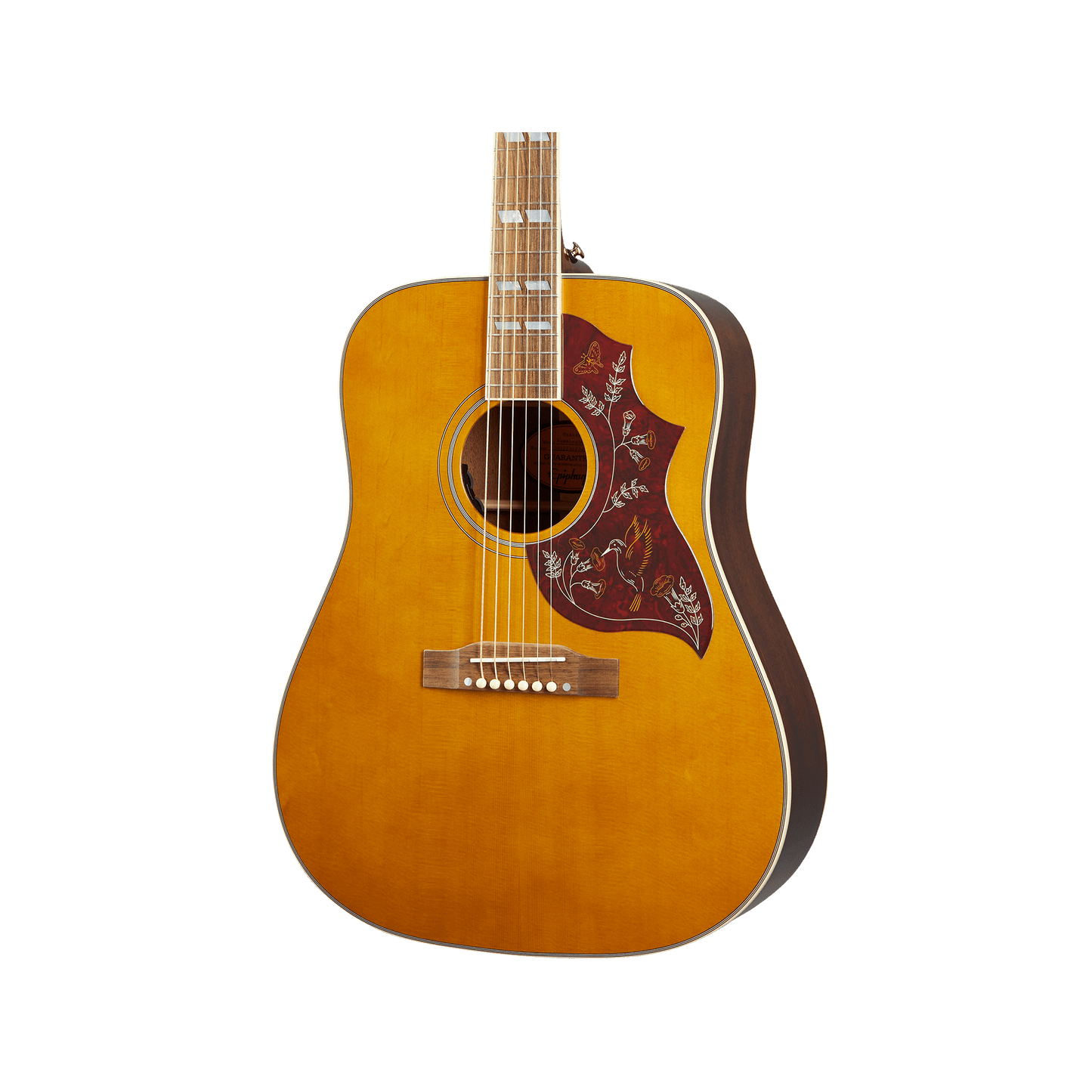 Epiphone Hummingbird - Aged Natural Antique Gloss Electric Guitars Epiphone Art of Guitar