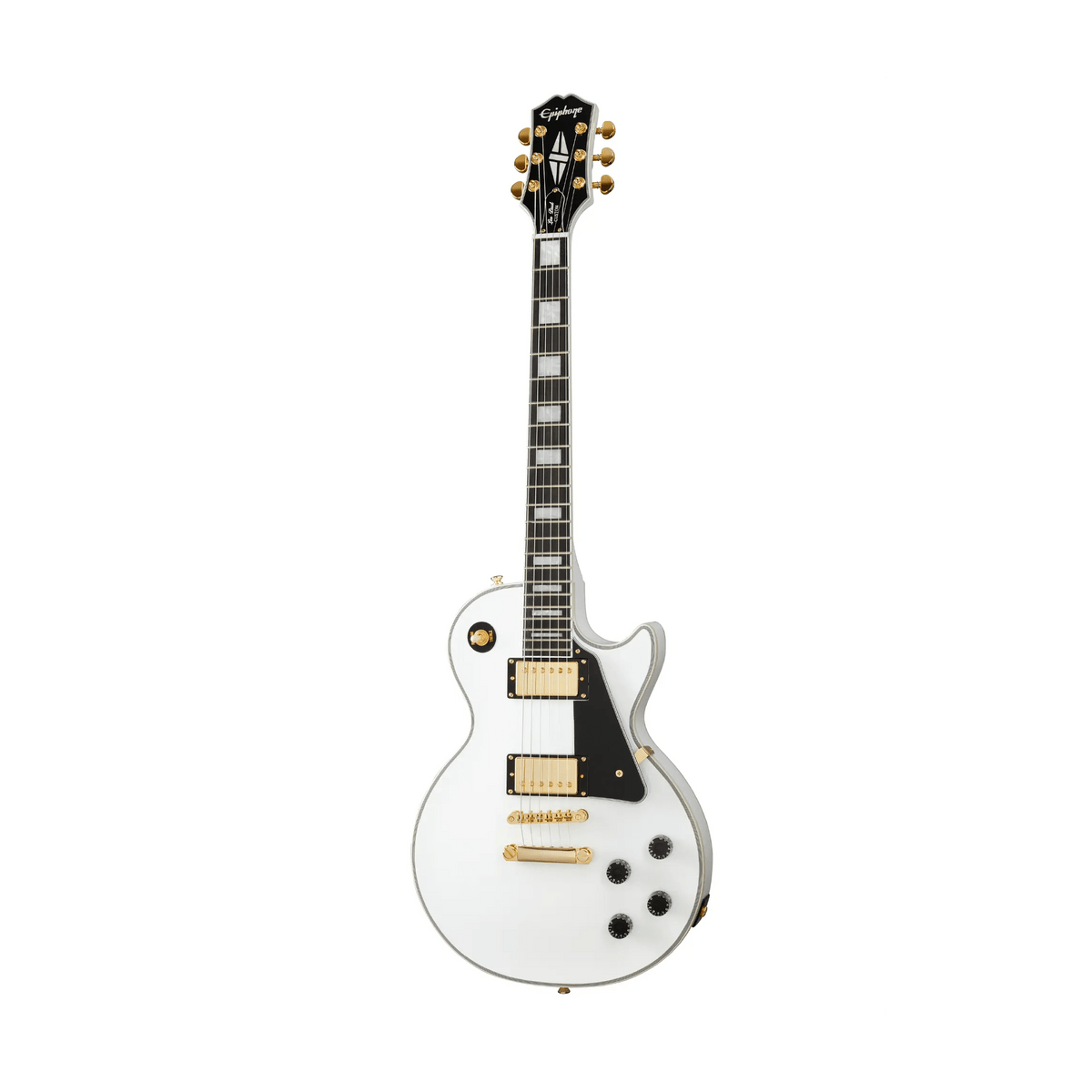 Epiphone Les Paul Custom-Alpine White Electric Guitar - Art of Guitar
