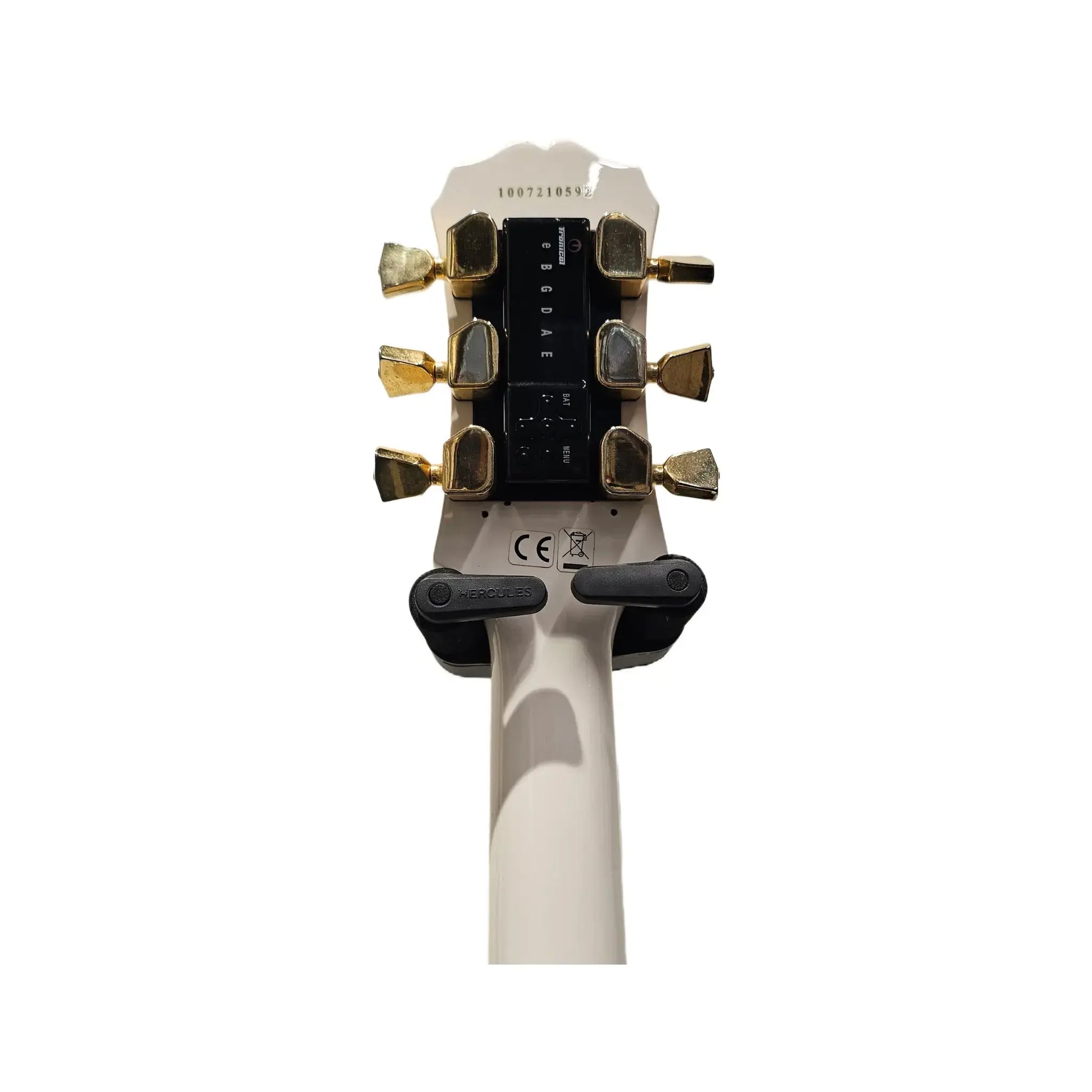Epiphone Les Paul Custom White Gold Bigsby® &  TronicalTune System Electric Guitars Epiphone Art of Guitar