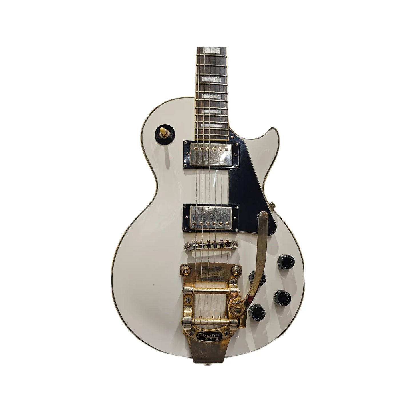 Epiphone Les Paul Custom Bigsby with TronicalTune System - Custom White (Re-Loved) Electric Guitars Epiphone Art of Guitar