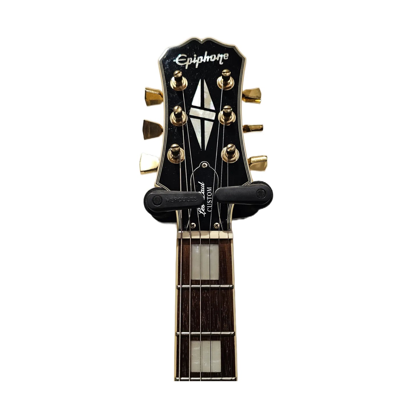 Epiphone Les Paul Custom Black Gold Bigsby® &  TronicalTune System Electric Guitars Epiphone Art of Guitar