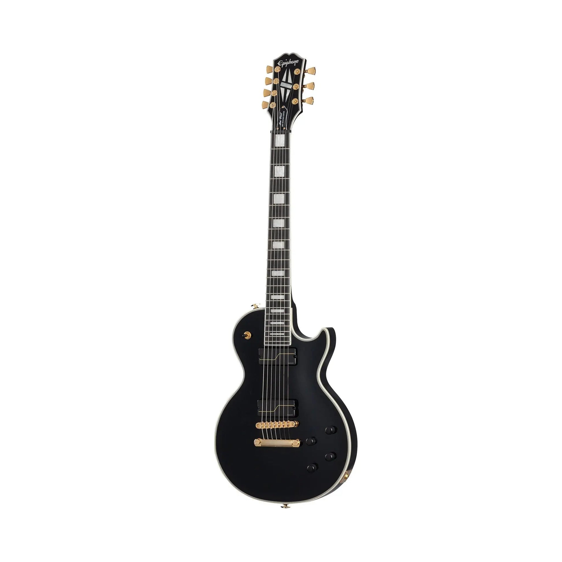 Epiphone Matt Heafy Les Paul Custom Origins 7-String - Ebony General Epiphone Art of Guitar