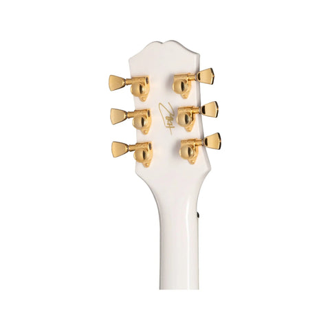 Epiphone Matt Heafy Les Paul Custom Origins Bone White (Incl. Hard Case) Electric Guitars Epiphone Art of Guitar