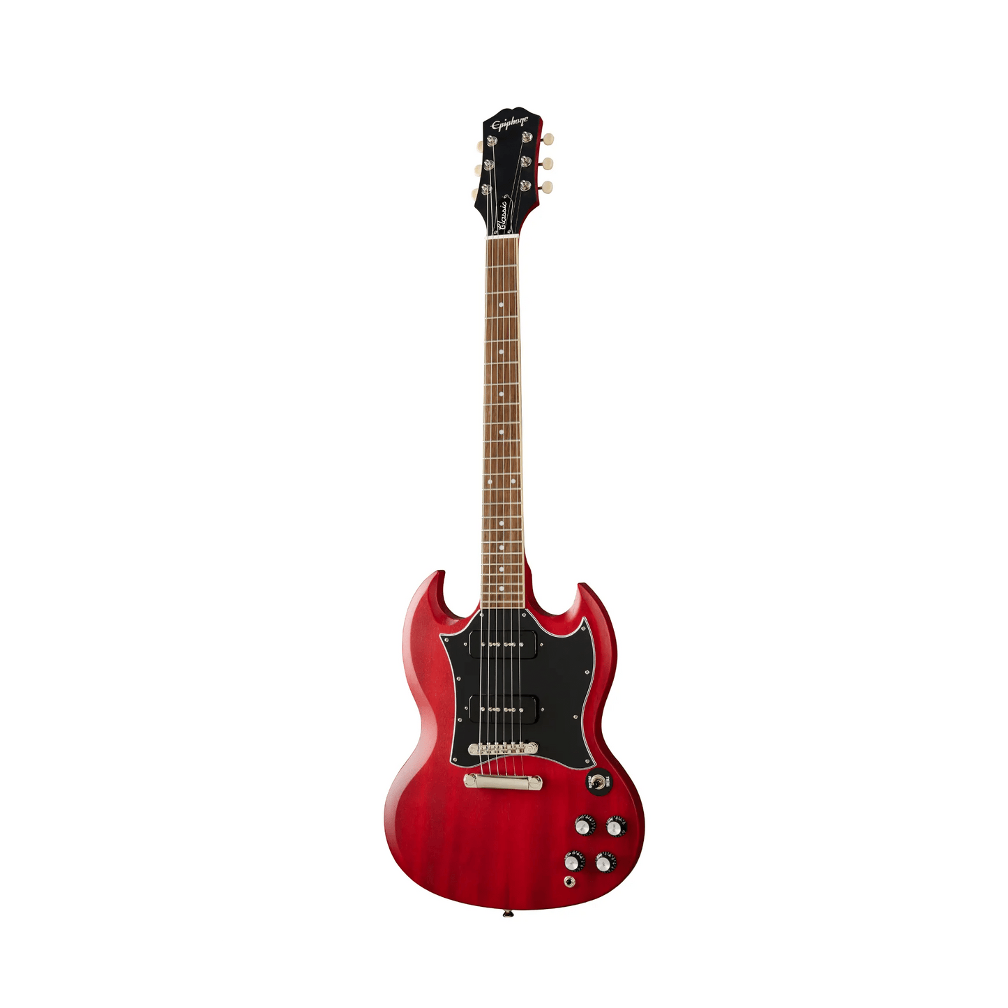Epiphone SG Classic Worn P90-Worn Cherry Electric Guitar Electric Guitars Epiphone Art of Guitar