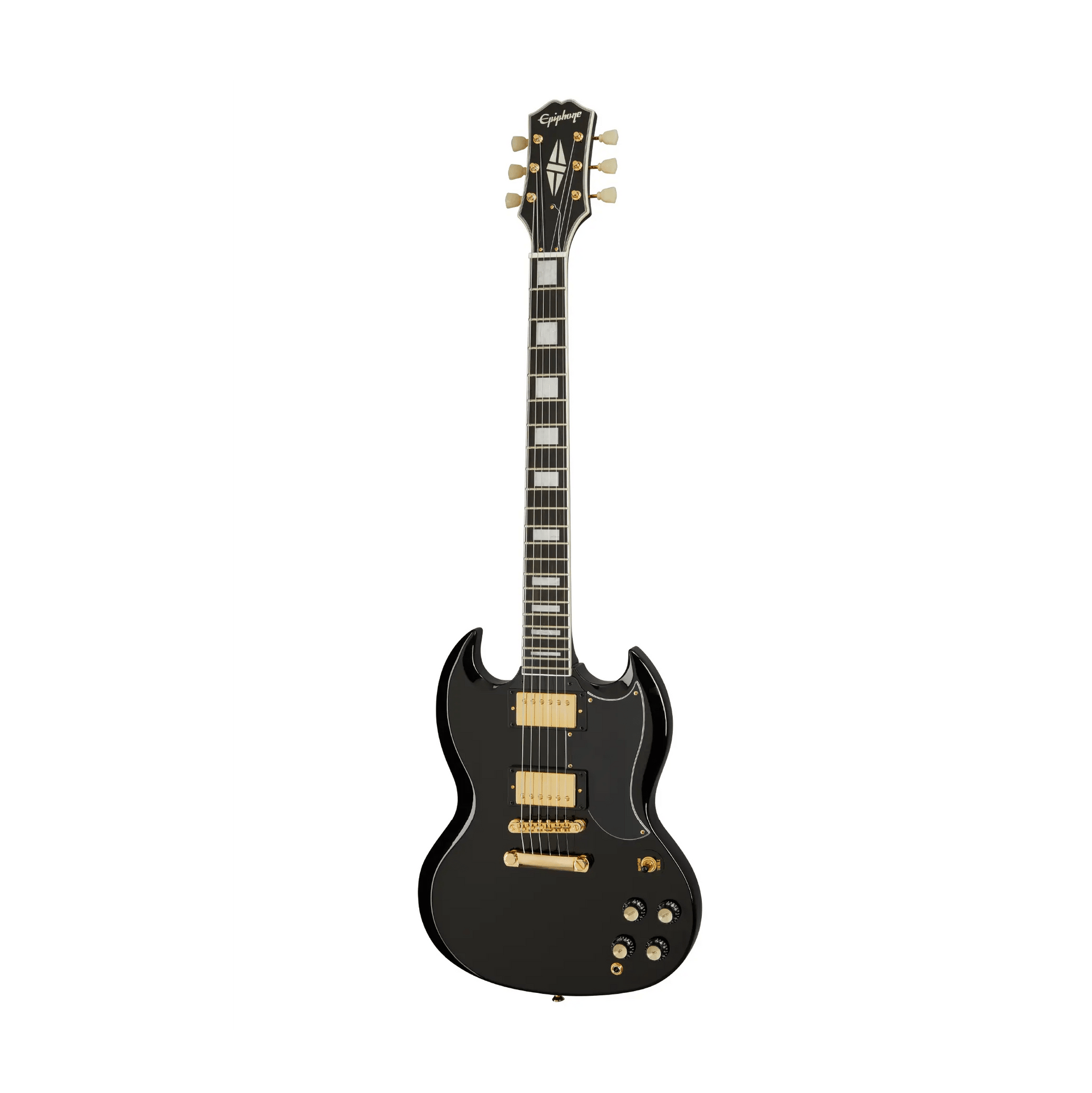 Epiphone SG Custom-Ebony Electric Guitar - Art of Guitar
