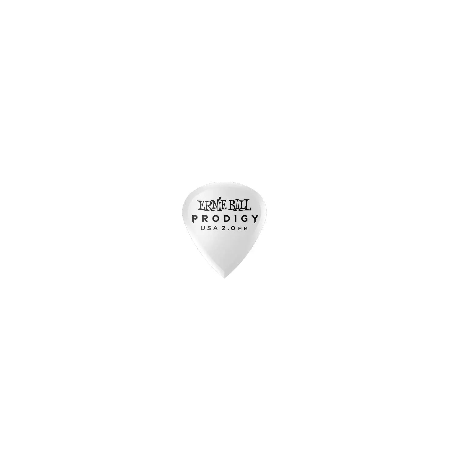 Ernie Ball 2.0mm White Mini Prodigy Picks 6-pack Guitar Picks Ernie Ball Art of Guitar