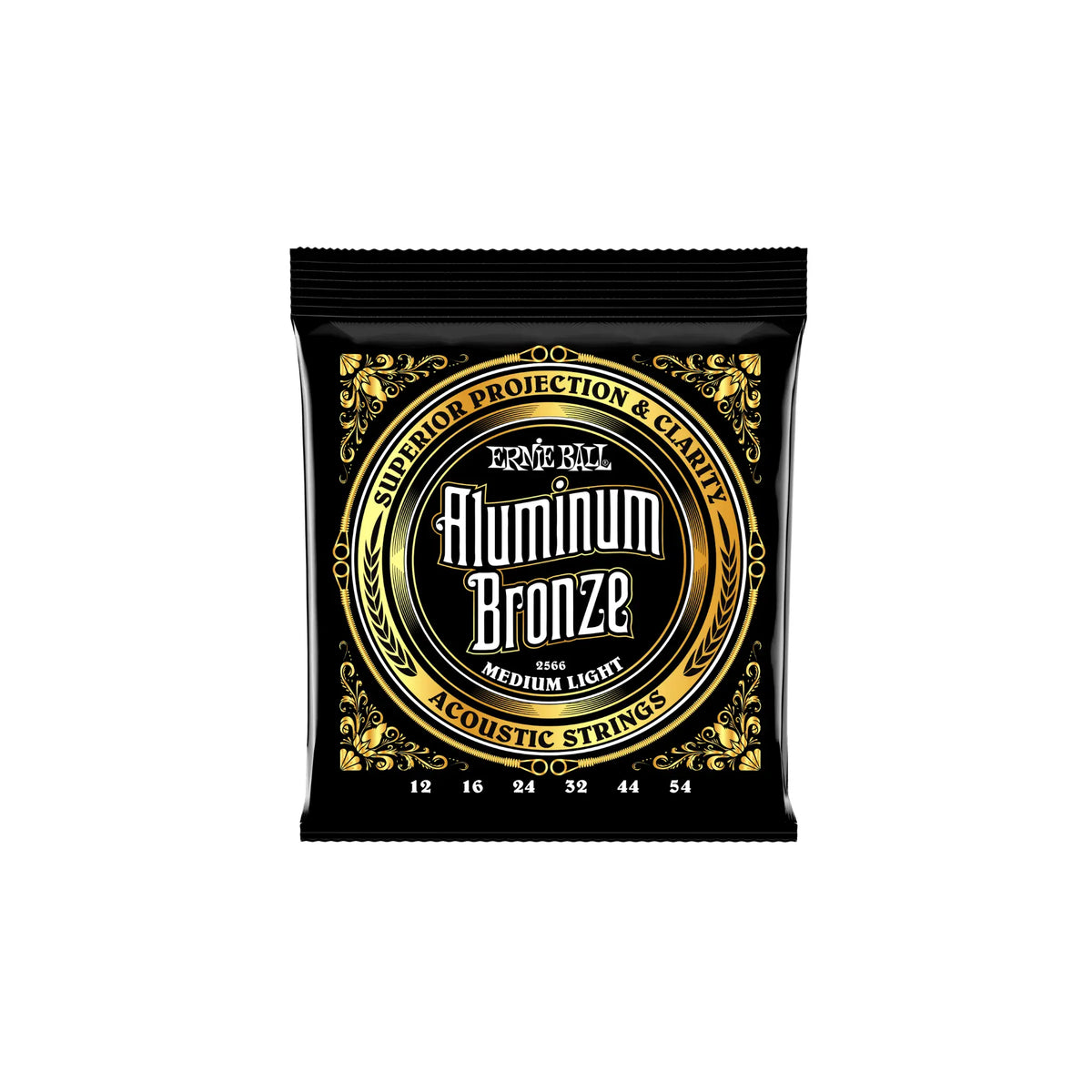 Ernie Ball Aluminum Bronze Acoustic Guitar Strings – Medium Light 12–54 Acoustic Strings Ernie Ball Art of Guitar