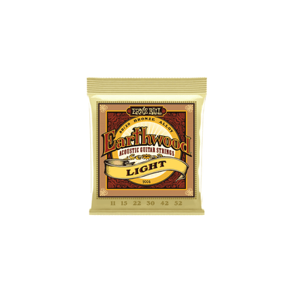Ernie Ball Earthwood Light 80/20 Bronze Acoustic Guitar Strings - 11-52 Gauge Acoustic Guitar Strings Ernie Ball Art of Guitar