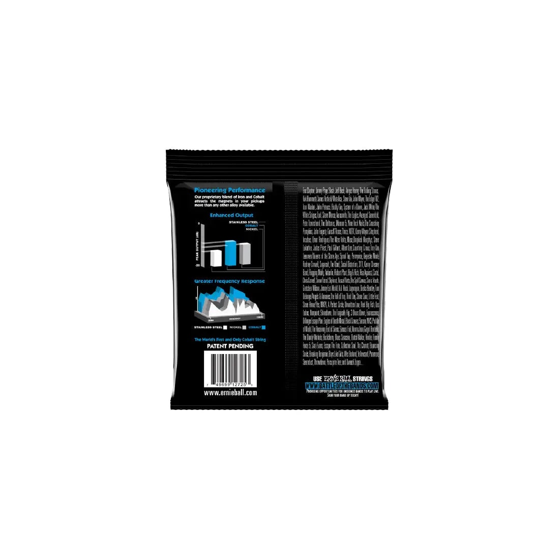 Ernie Ball Extra Slinky Cobalt Electric Guitar Strings - 8-38 Gauge Electric Guitar Strings Ernie Ball Art of Guitar
