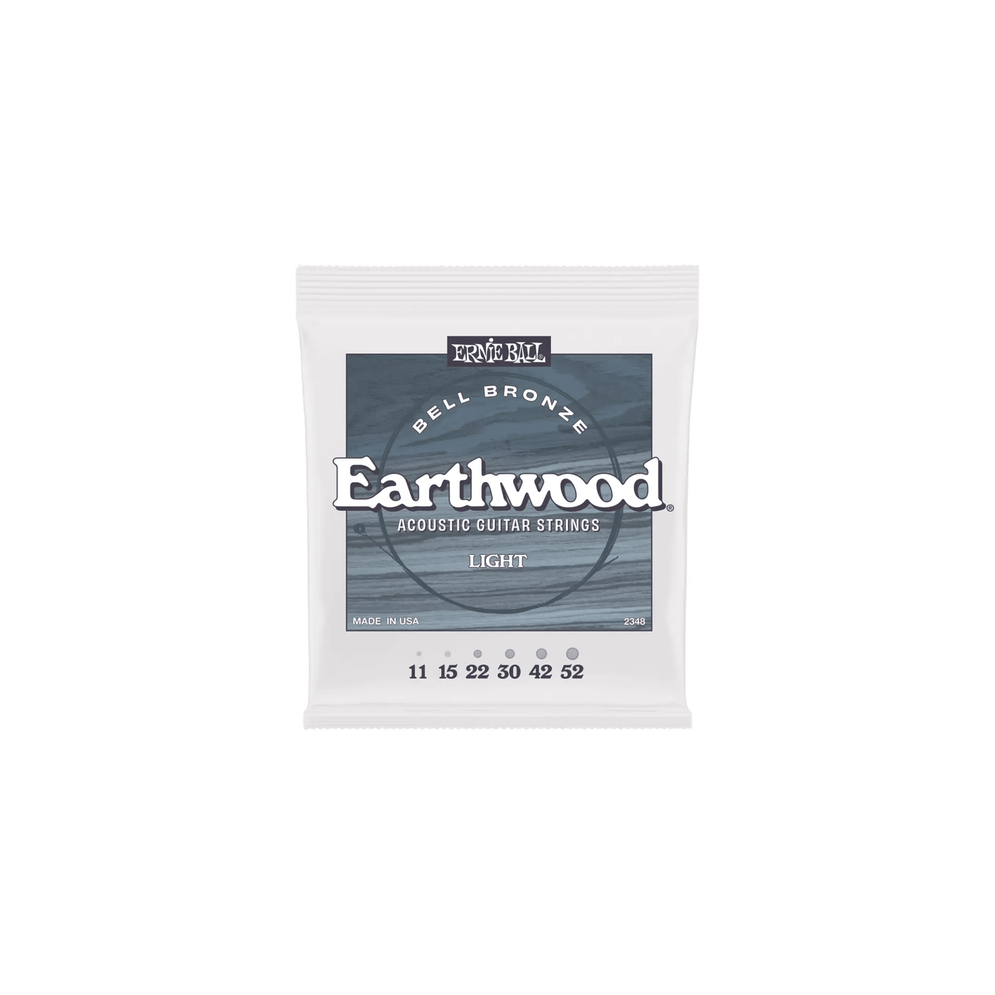 Ernie Ball Light Earthwood Bell Bronze Acoustic Guitar Strings 11-52 Acoustic Guitar Strings Ernie Ball Art of Guitar