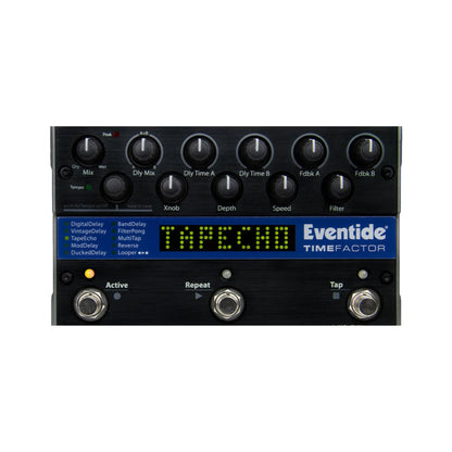Eventide TimeFactor Dual Delay & Looper Pedal - Studio-Quality Delay Effects - (Re-Loved) Pedals Eventide Art of Guitar