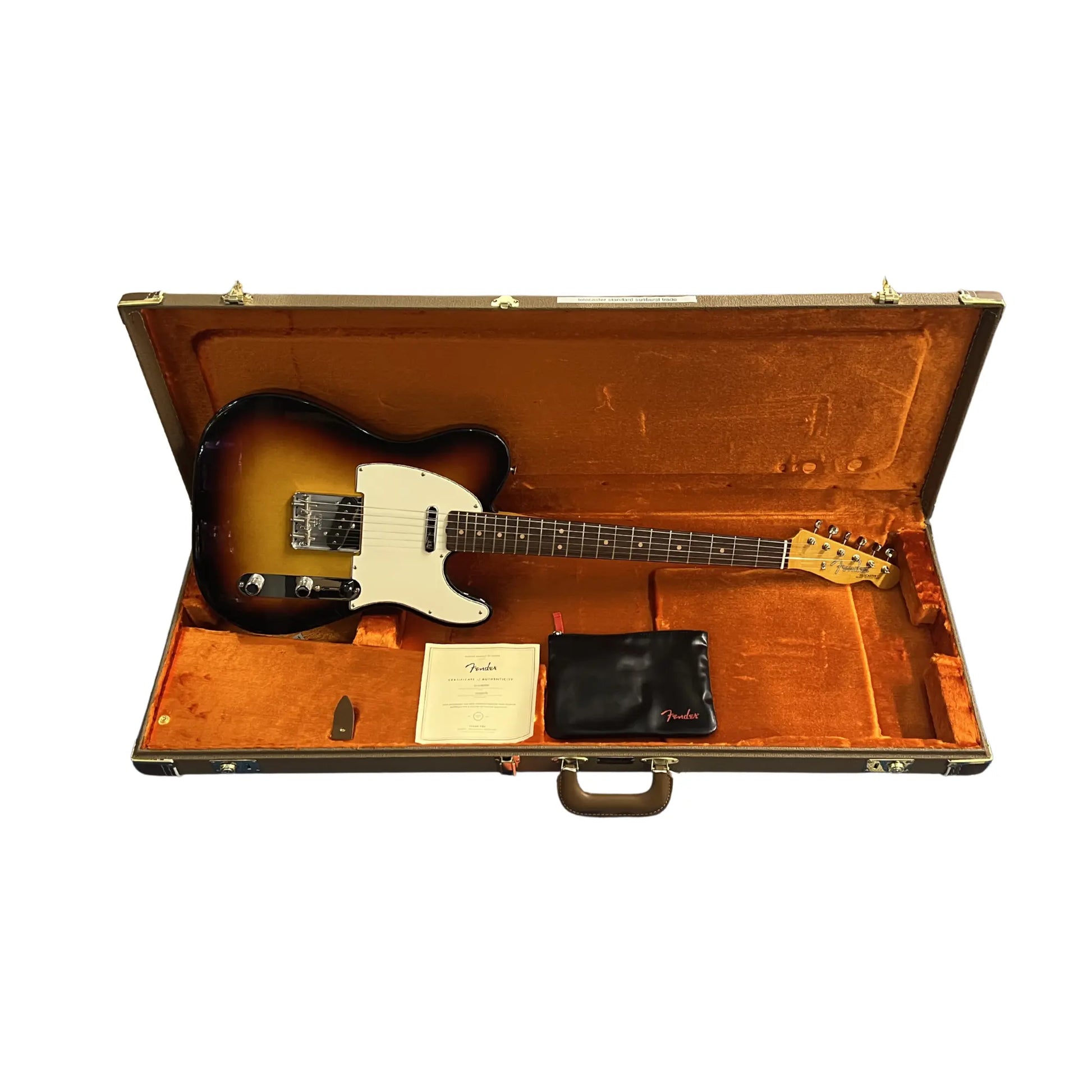 FENDER Telecaster standard Sunburst Electric Guitars Fender Art of Guitar