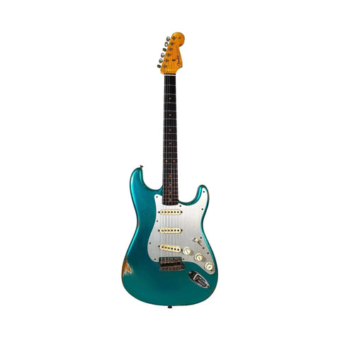 Fender 60 Fat Strat Masterbuilt Relic Robin Egg Blue Jason Smith Electric Guitars Fender Art of Guitar