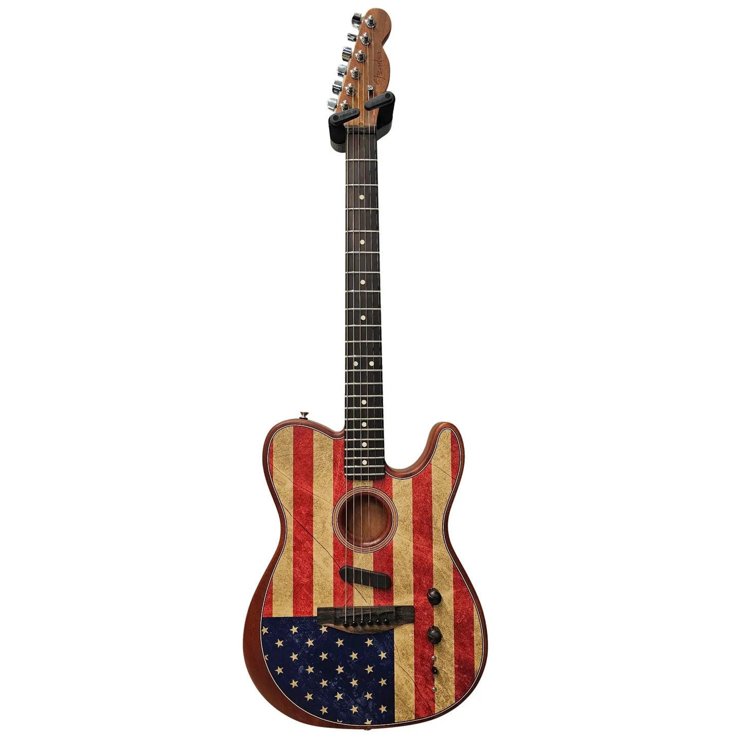 Fender American Acoustasonic Telecaster – Limited Edition American Flag - (Pre-Owned) Electric Guitars Fender Art of Guitar