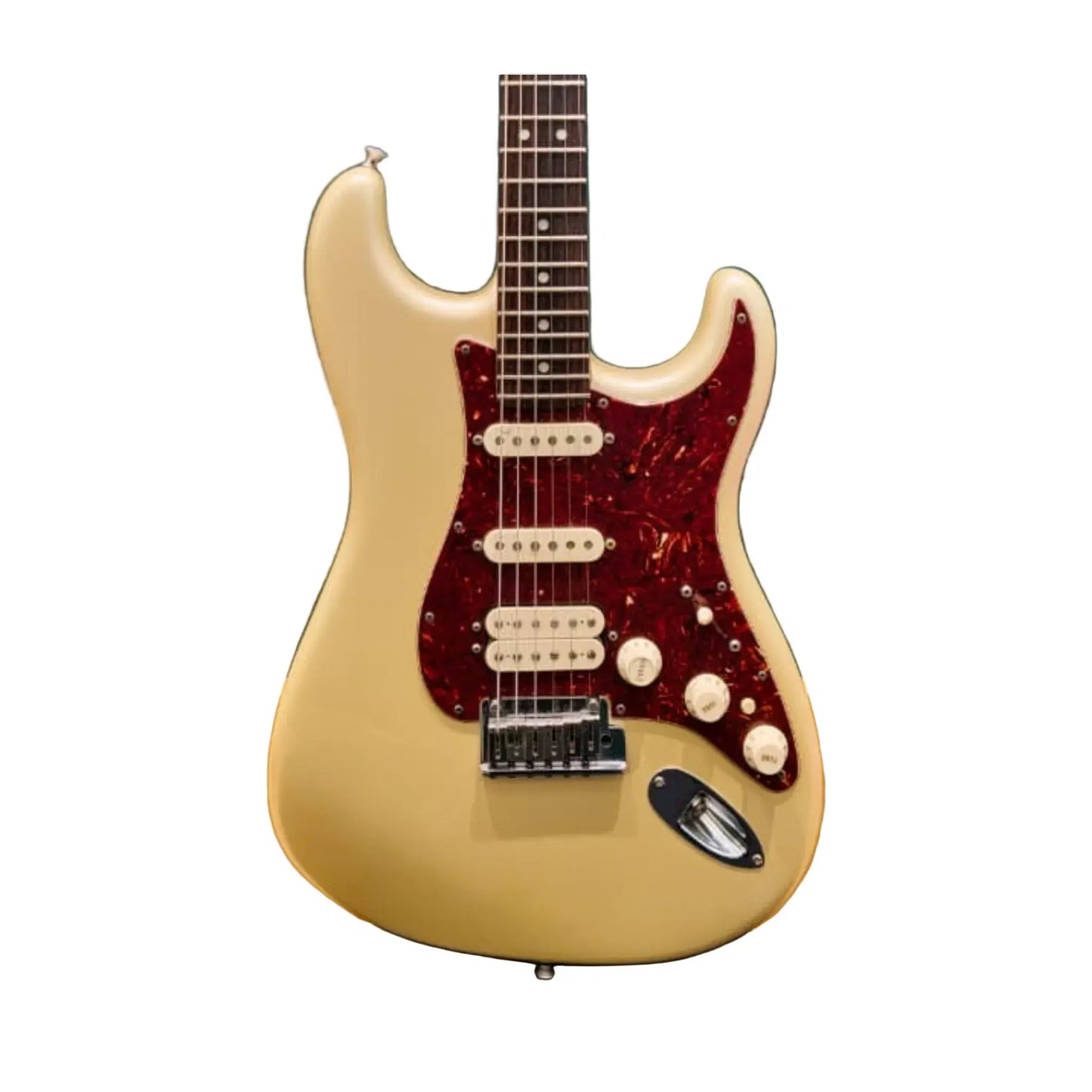 Fender American Deluxe Strat HSS Electric Guitar – Olympic Pearl - (Re-Loved) Electric Guitars Fender Art of Guitar