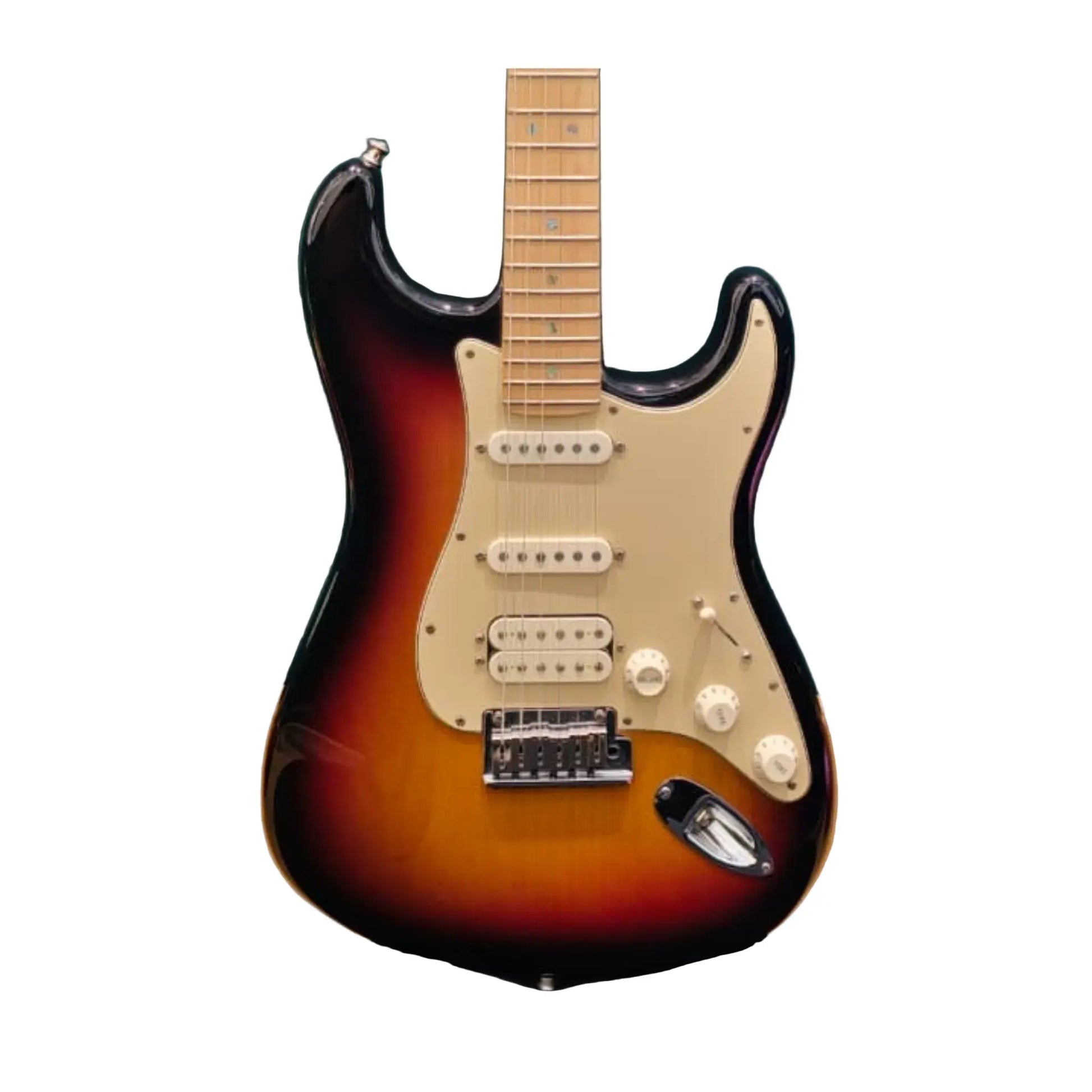 Fender American Deluxe Stratocaster HSS Electric Guitar - 3-Tone Sunburst - (Re-Loved) Electric Guitars Fender Art of Guitar