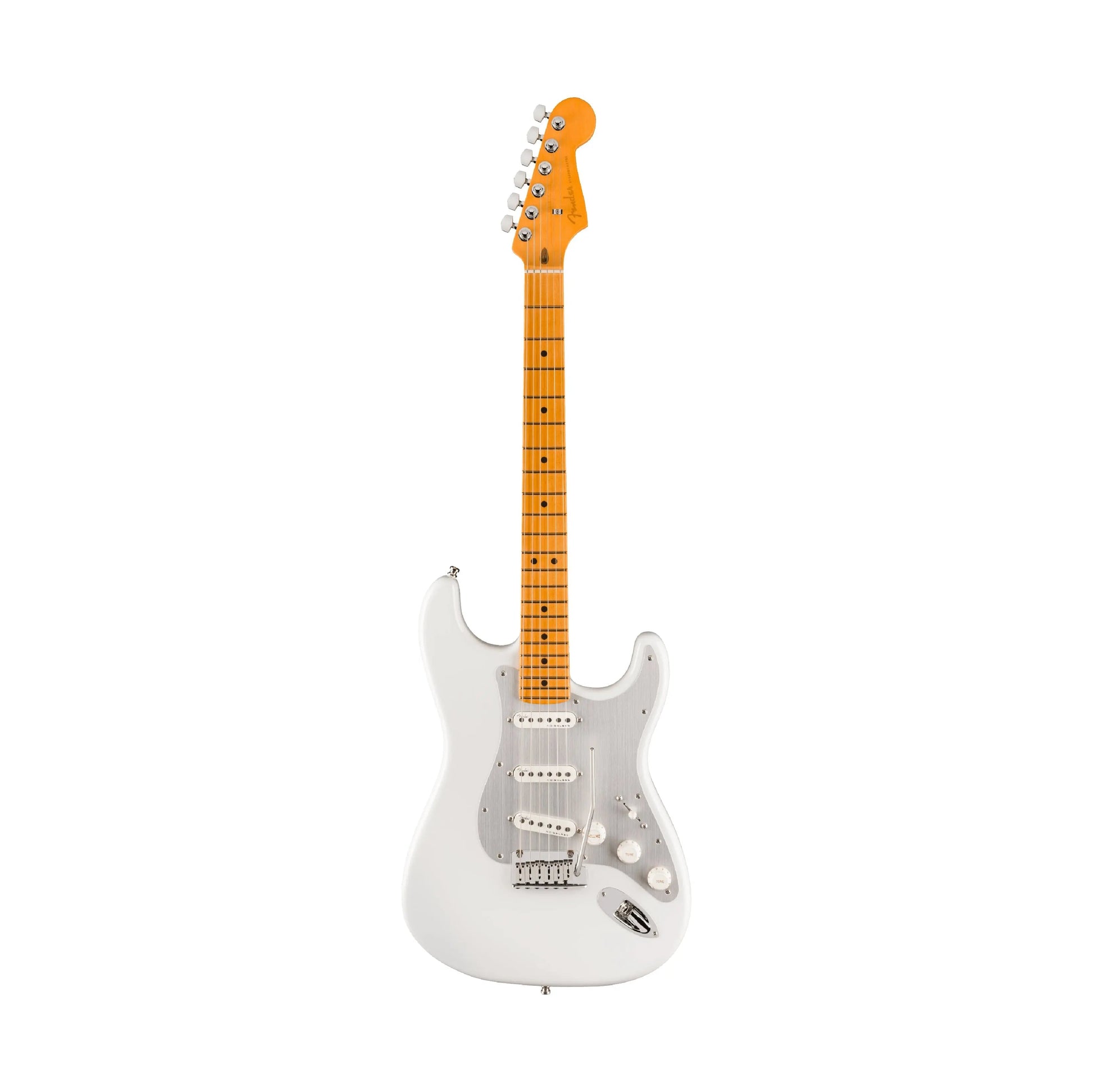 Fender American Ultra II Stratocaster, Maple Fingerboard, Avalanche Electric Guitar Fender Art of Guitar