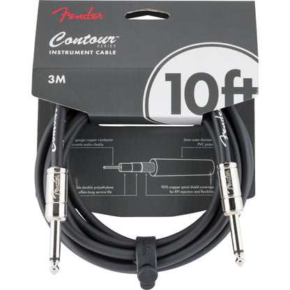 Fender Contour Series Instrument Cables 10ft. Guitar Cables Fender Art of Guitar