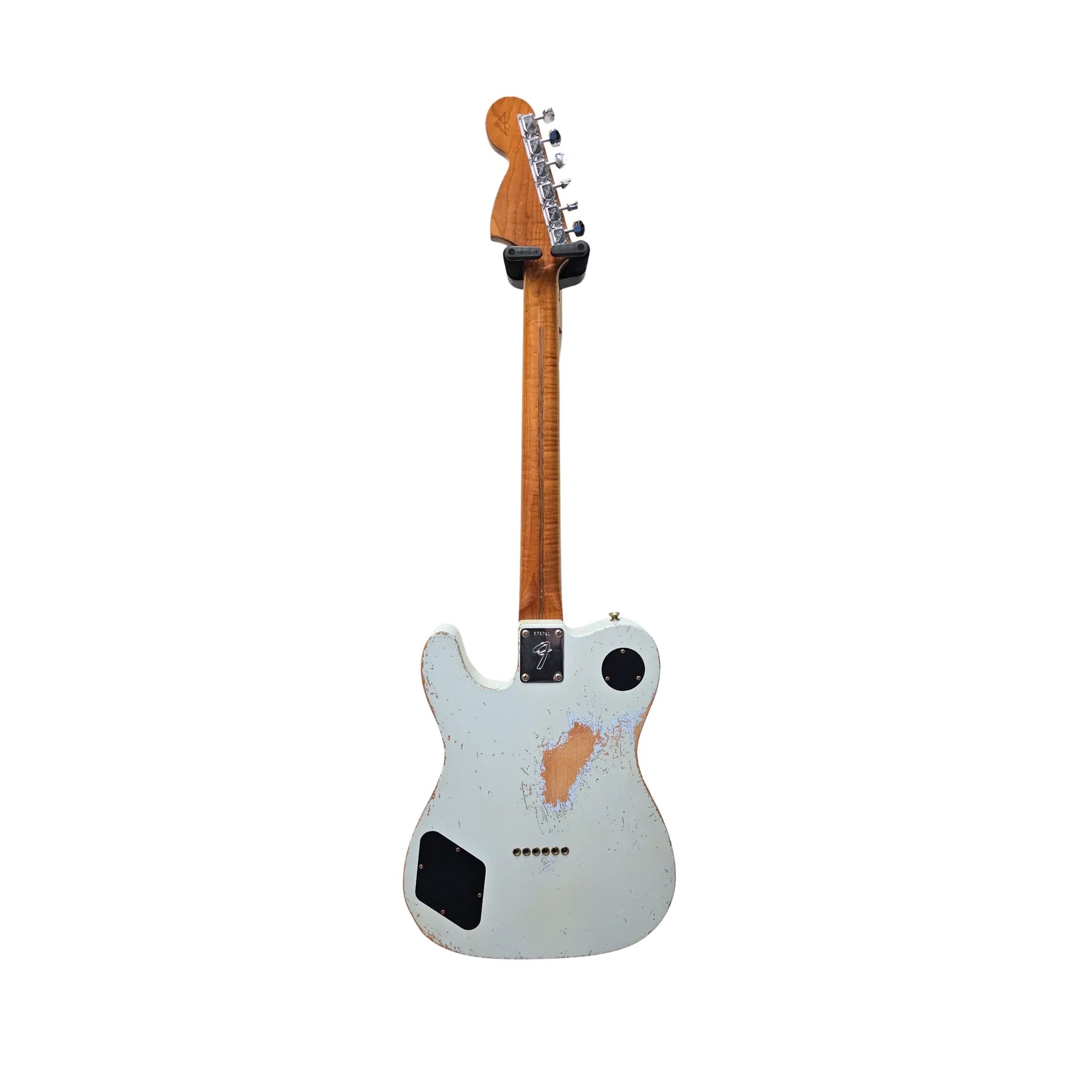 Fender Custom Shop 1972 Telecaster Deluxe Masterbuilt by Dennis Galuszka, Relic - Sonic Blue Electric Guitars Fender Art of Guitar