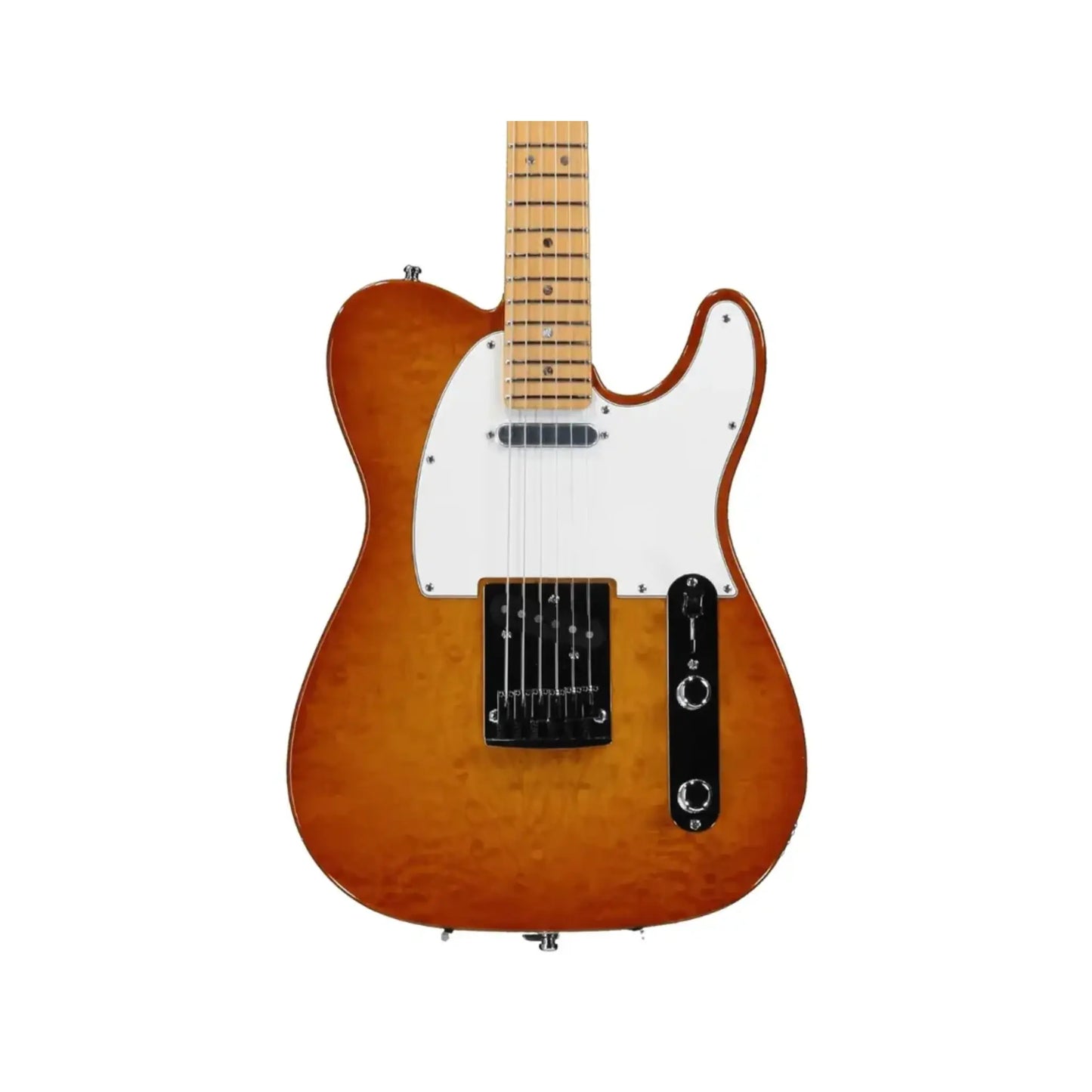 Fender Custom Shop 2012 Custom Deluxe Telecaster Electric Guitar - Faded Cherry Sunburst Electric Guitars Fender Art of Guitar